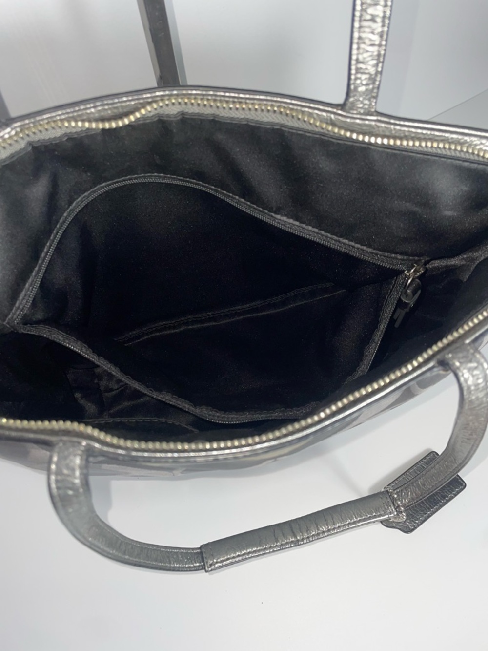 Coach Signature Studded Tote Purse - Picture 10 of 11